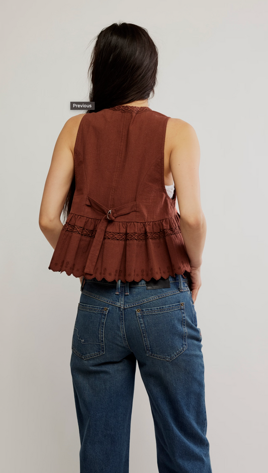 Free People Bali Vine Whispers Top