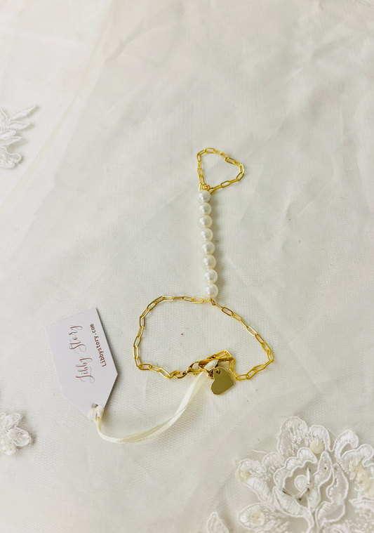 Pearl Bar Chain or bracelet