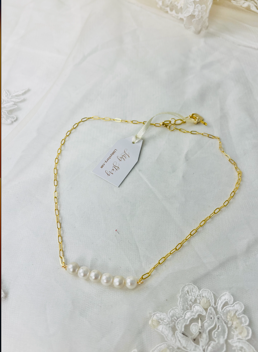 Pearl Bar Necklace