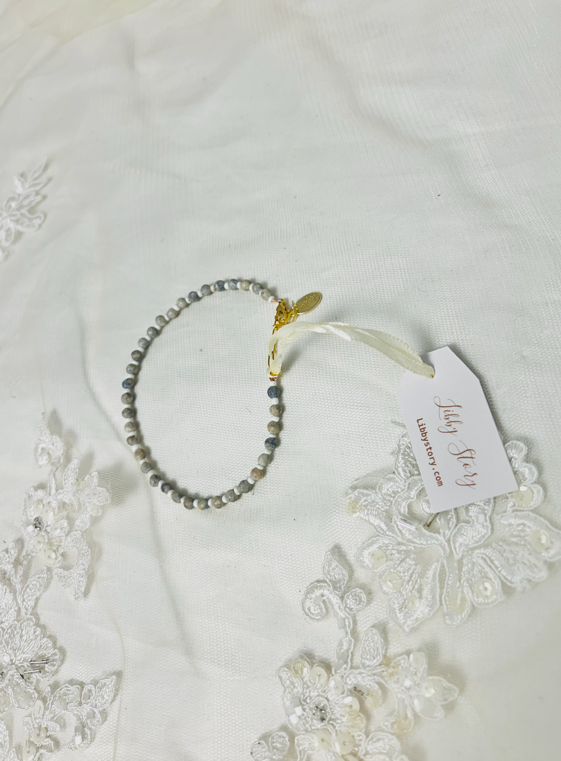 Wooden Beaded Anklet