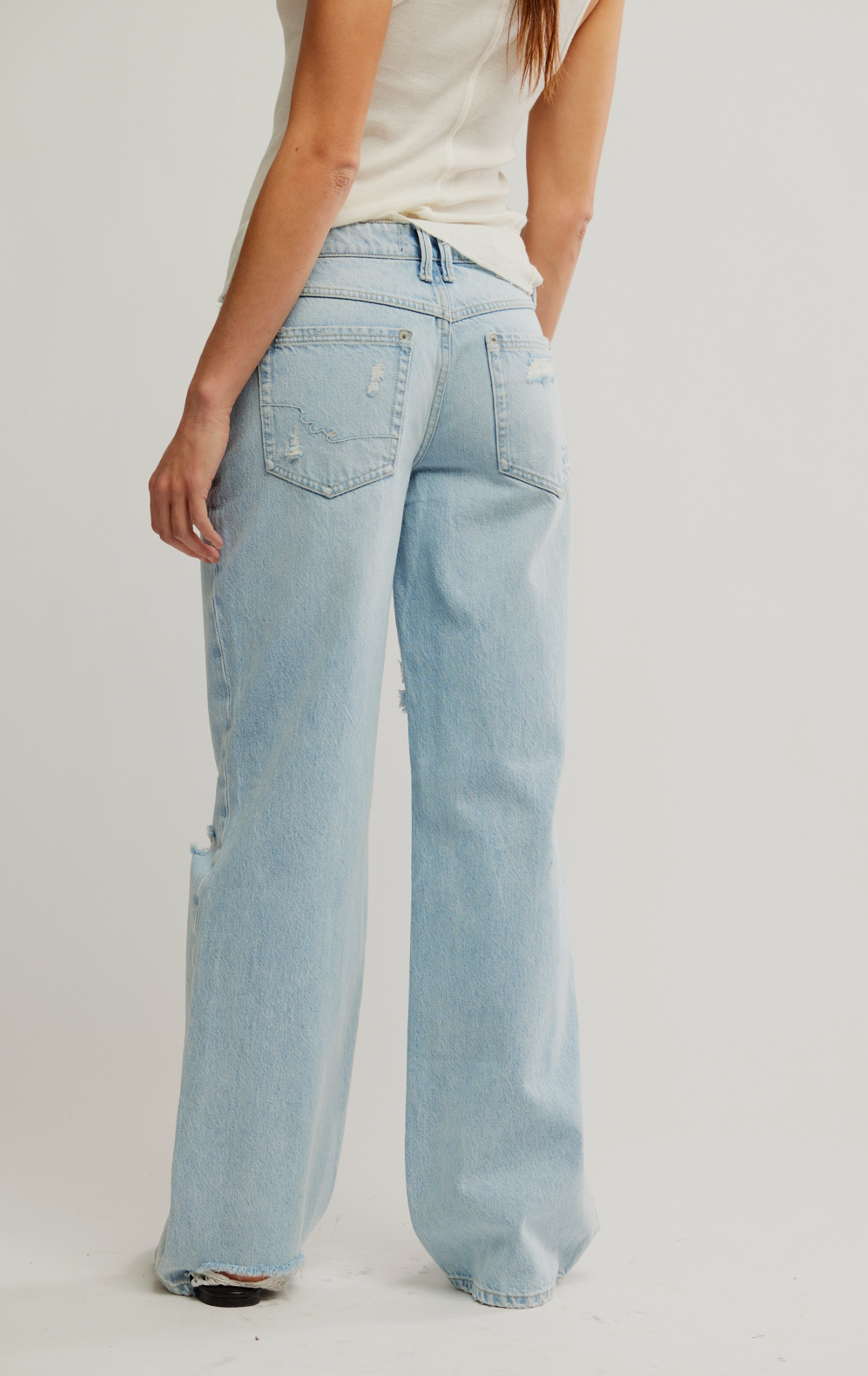 Free People Tennessee Low Rise BF Jean