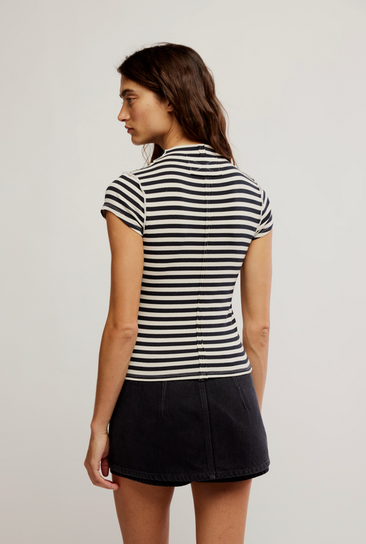 Free People Lola Tee Stripe