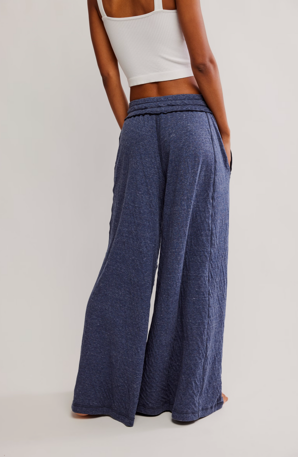 Free People Wait A Minute Wide-Leg Lounge Pants