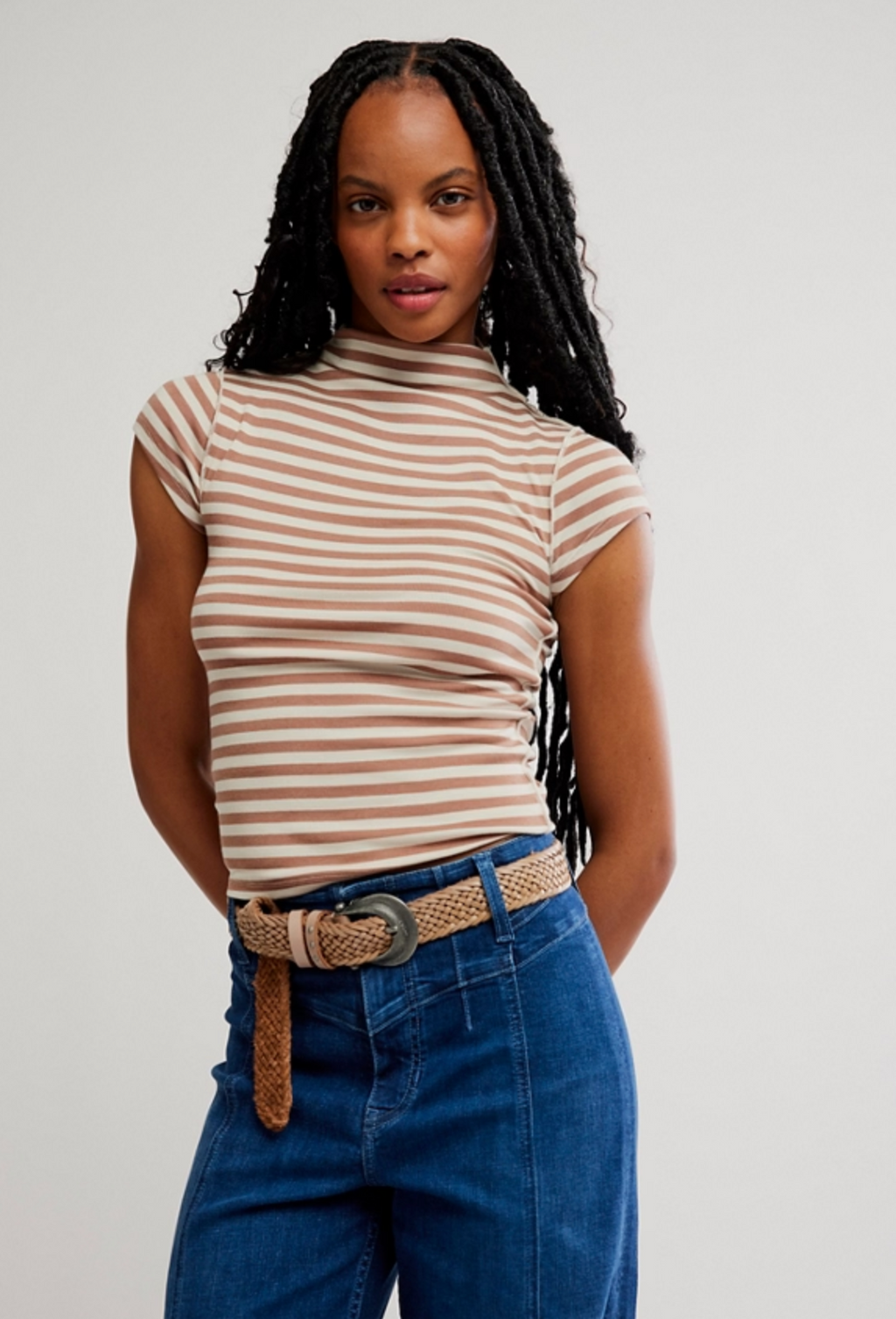 Free People Lola Tee Stripe