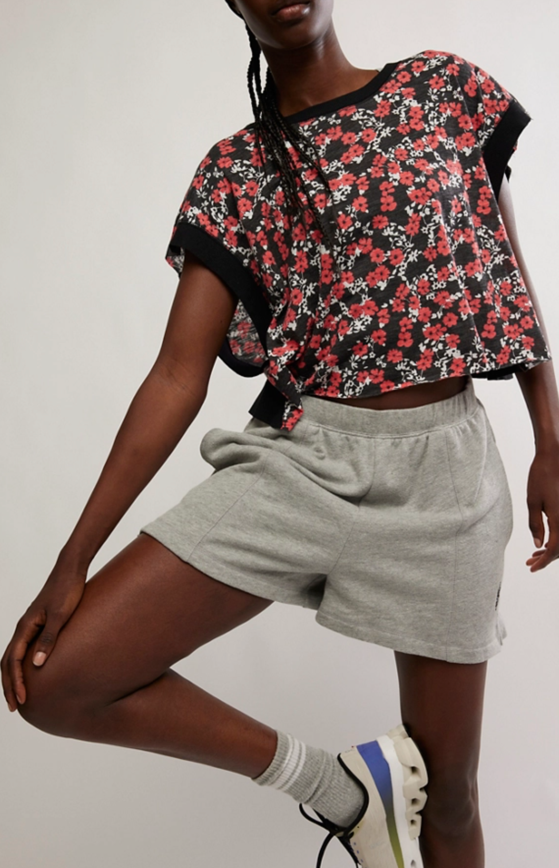 Free People My Time Tee Print