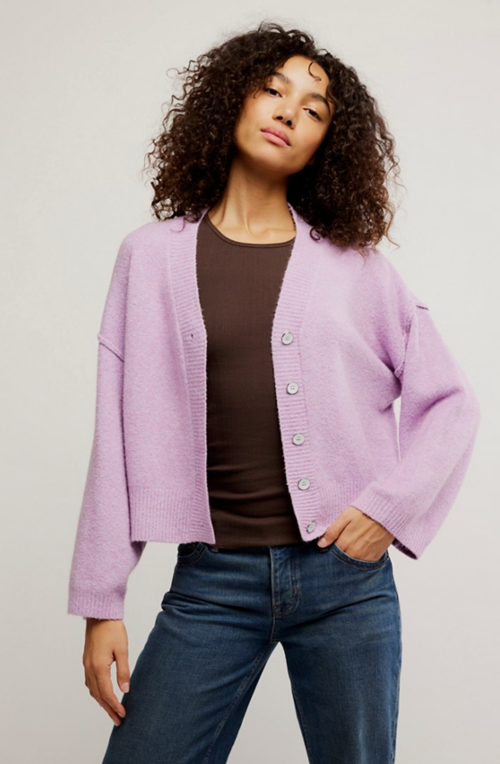 Free People Cool of the Night Cardi
