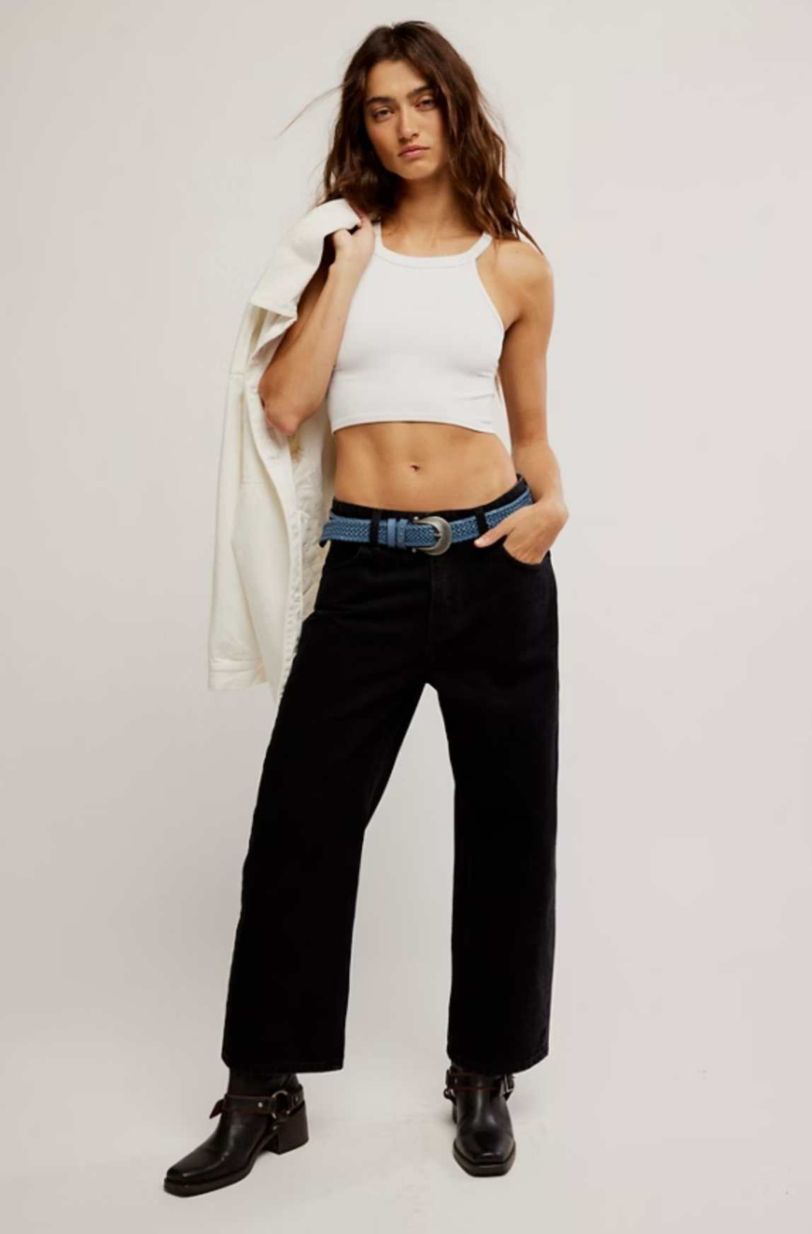 Free People Deep Trance Dropped BF Pant