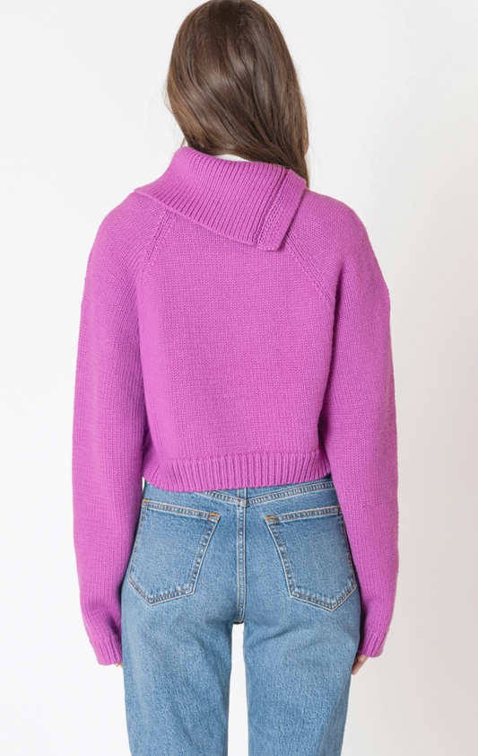 Dex ASYMMETRIC NECKLINE SWEATER
