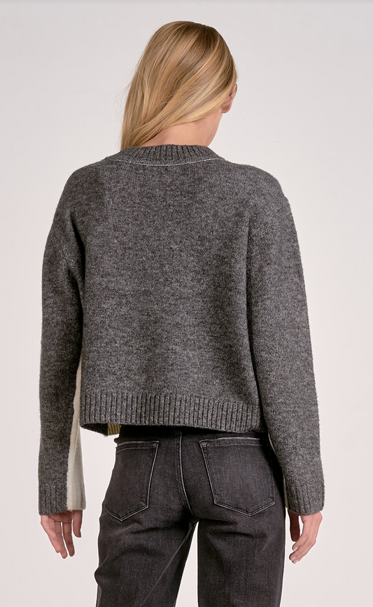 Elan Sweater Crewneck ColorBlock