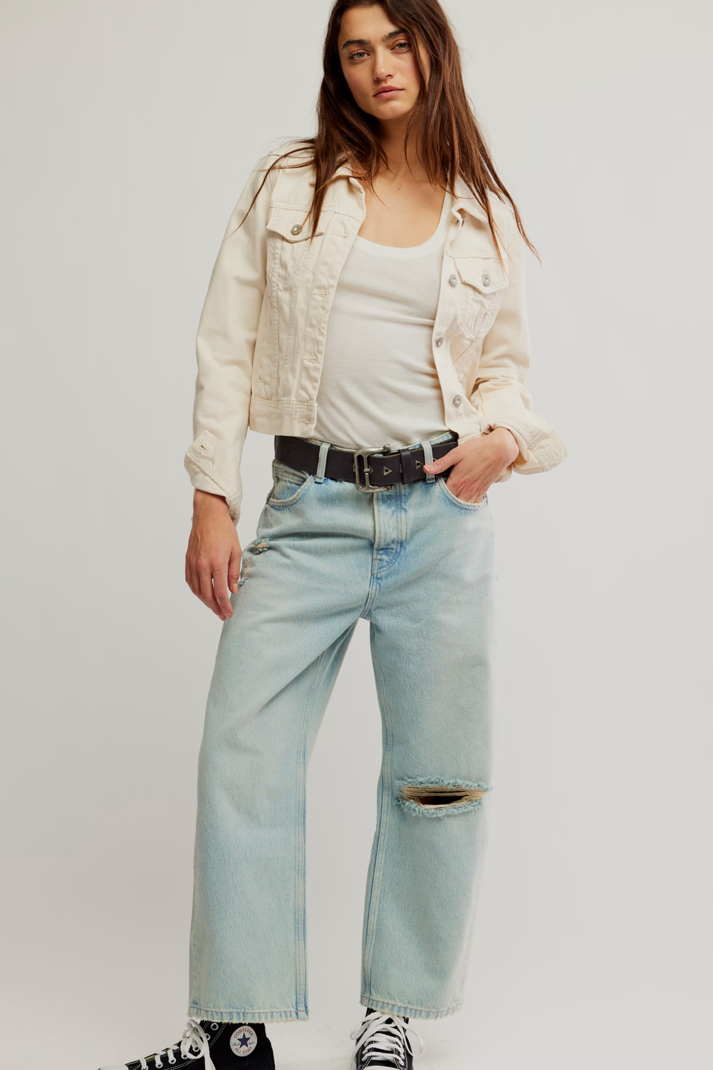 Free People Deep Trance Dropped BF Pant