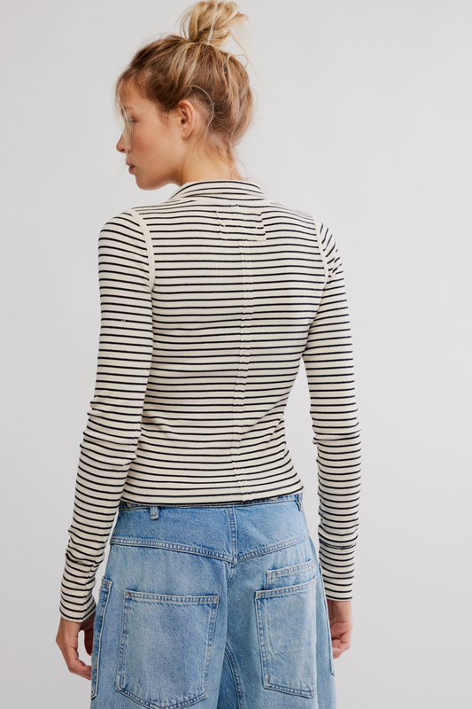 Free People Lake Striped Henley