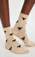 Free People Cubids Bow Socks