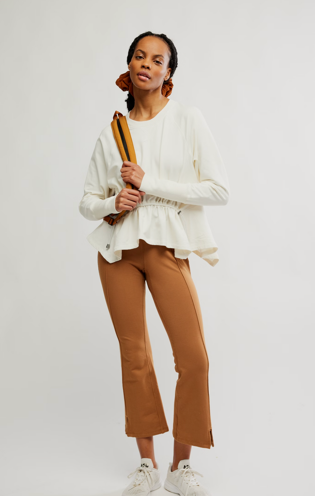 FREE PEOPLE Tryouts Cropped Flare