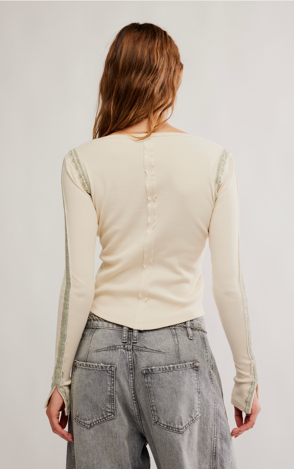 Free People Lost Love Long Sleeve Top