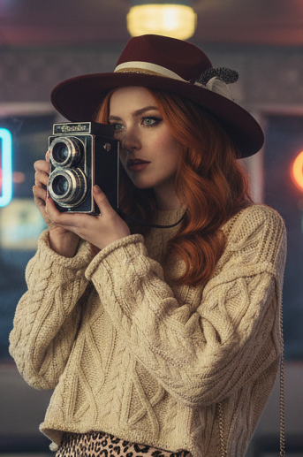 OOAK 100% Wool Maroon Mix Stiff Brim Rancher Hat