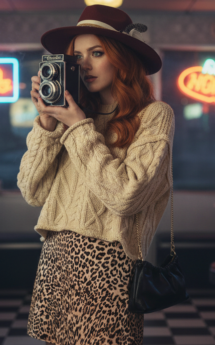 Genuine Italian Leather Clutch and Crossbody Bag