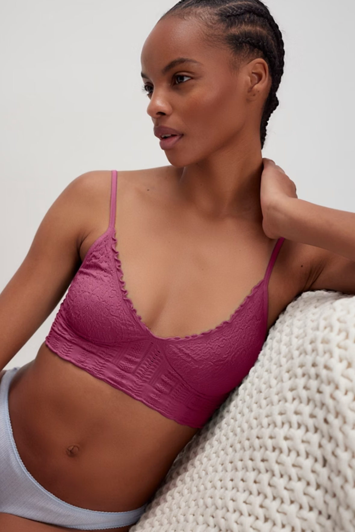 Free People Heirloom Seamless Bralett