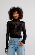 Free People You Decide Lace Mesh Top