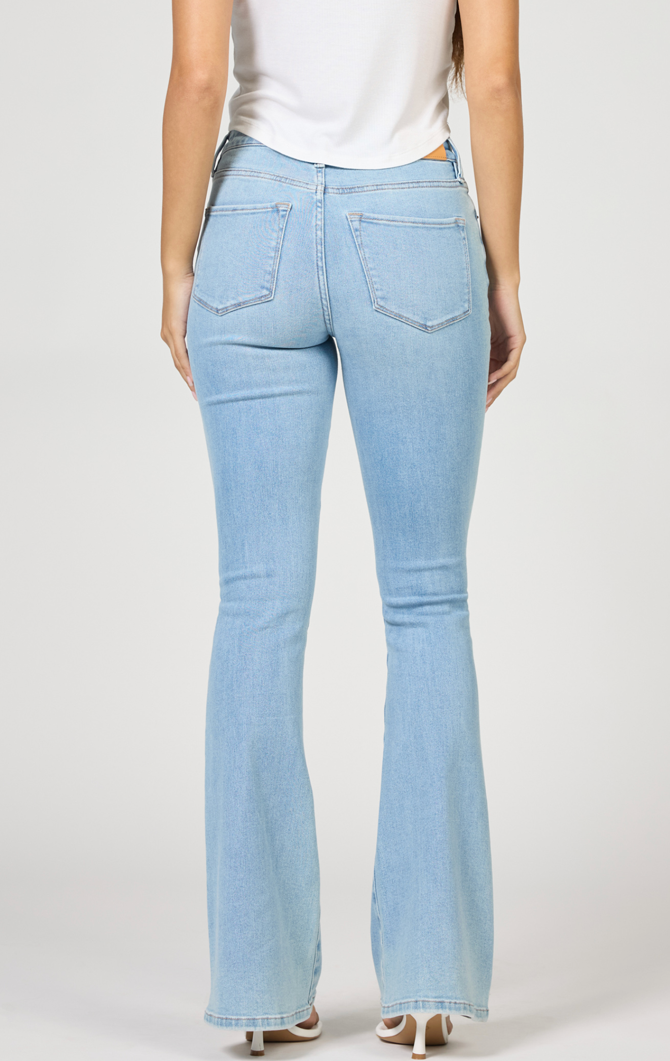 Dear John Rosa Flare Jean