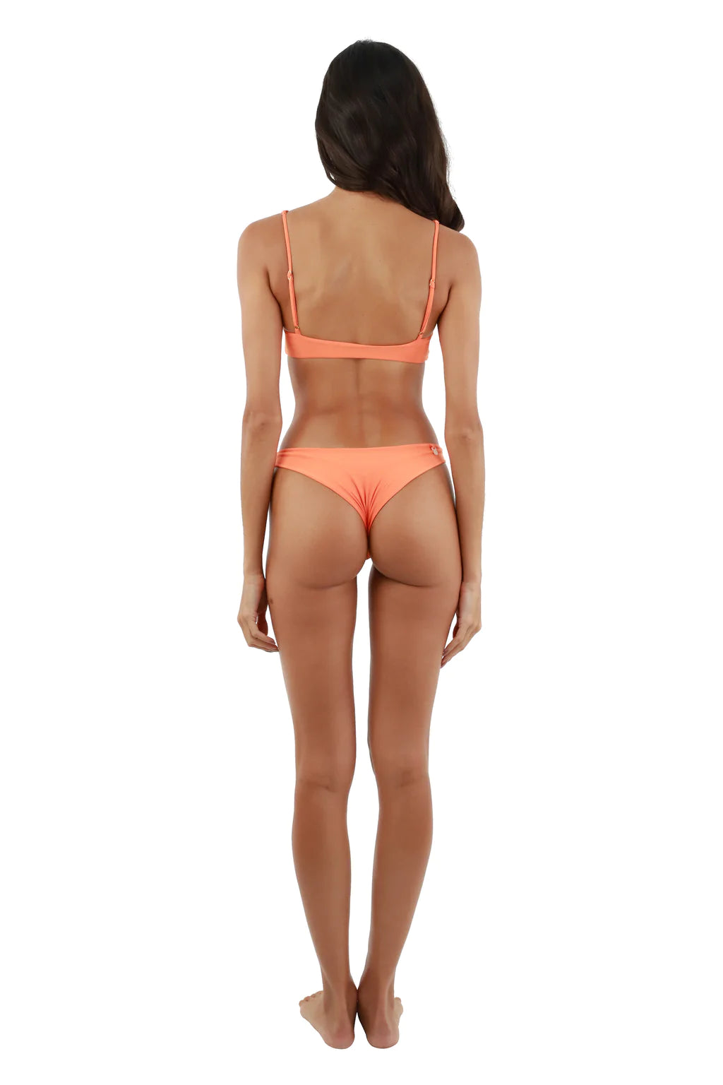 Malai Sunset Orange Dainty Bikini Top