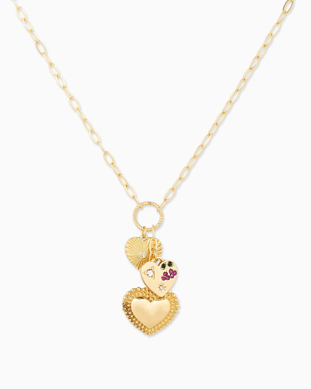 Triple Heart Charm