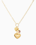 Triple Heart Charm