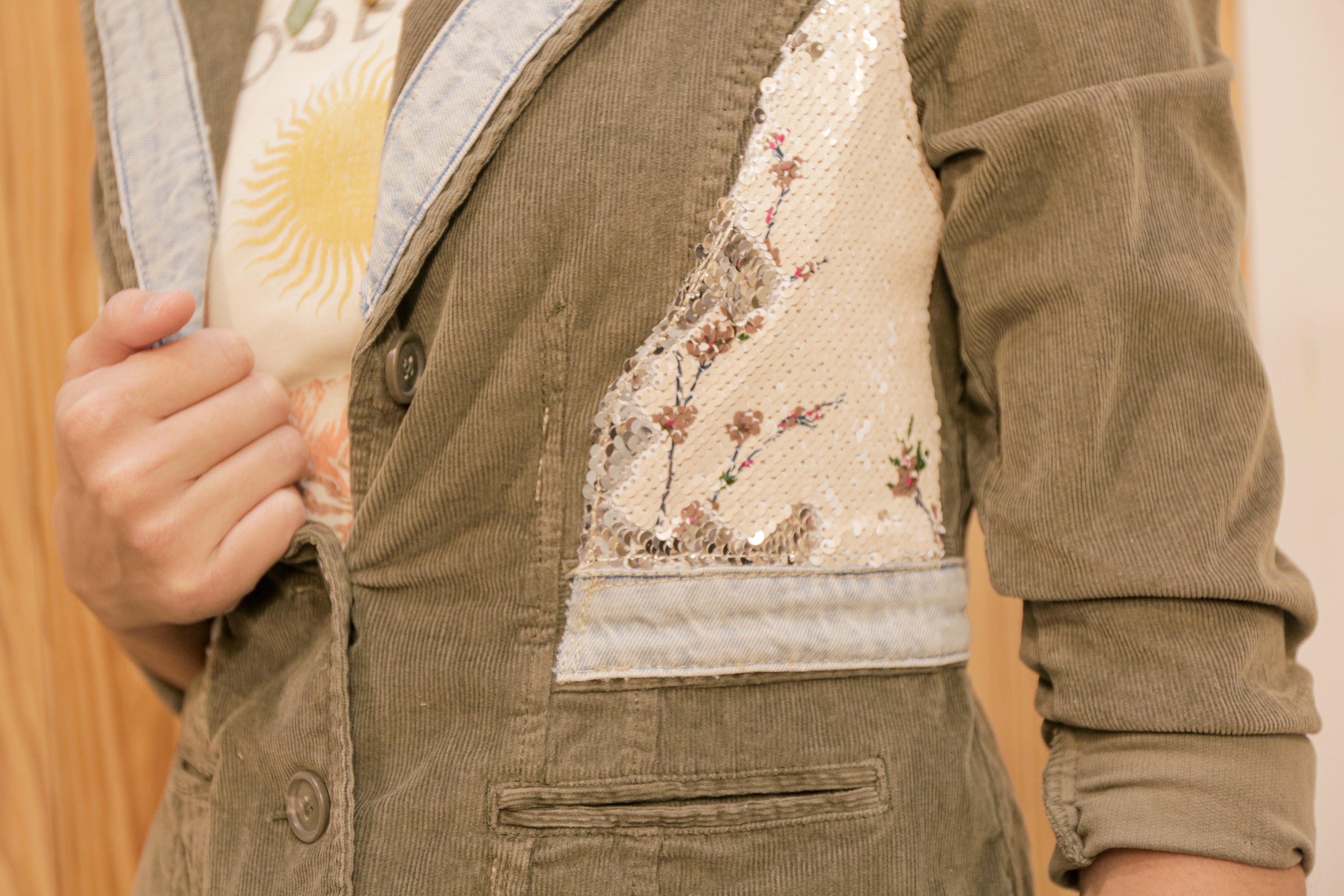 OOAK Vintage Corduroy Blazer
