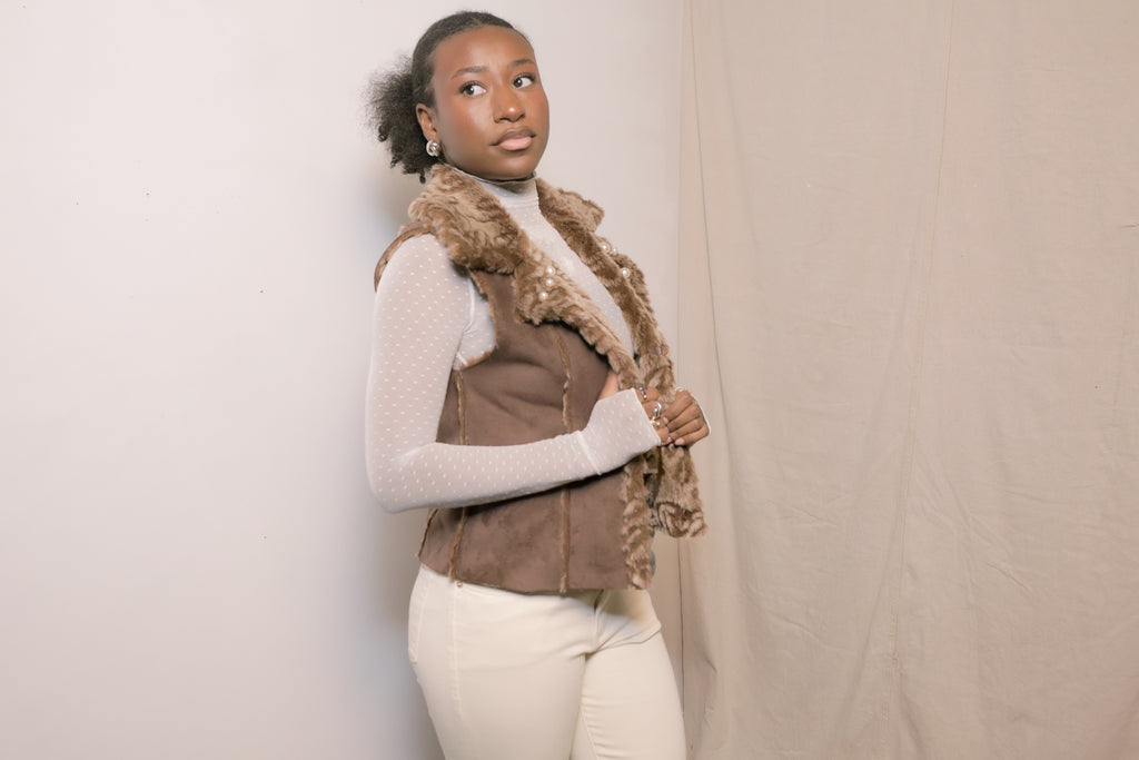 The Feisty Fur Vest | One-of-a-Kind