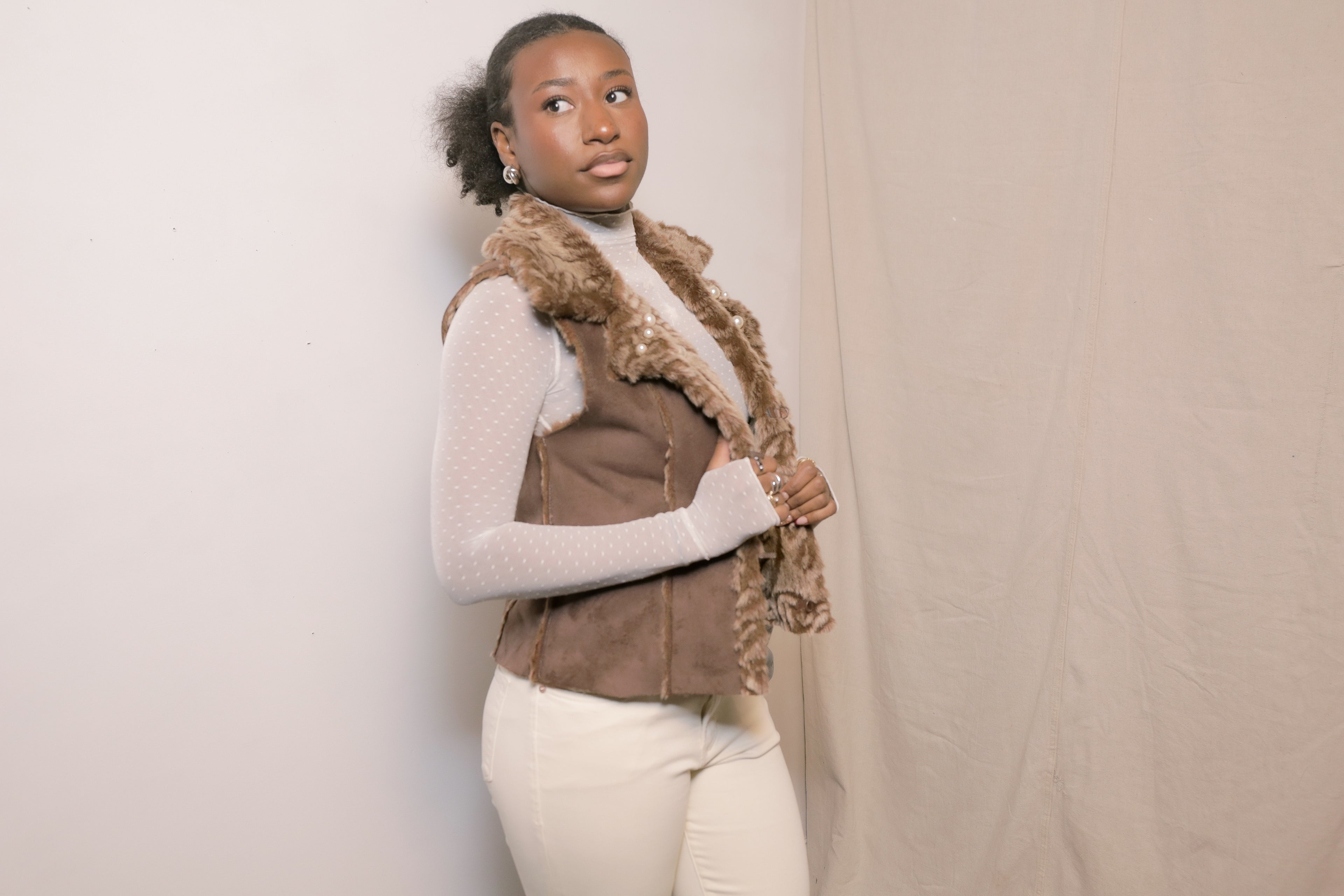 The Feisty Fur Vest | One-of-a-Kind