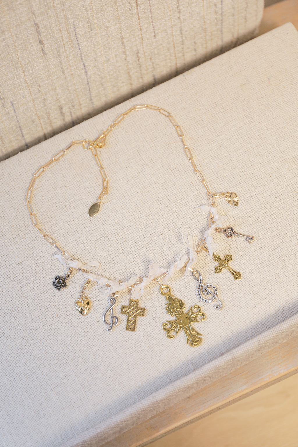 Vintage Music Charm Necklace | One-of-a-Kind