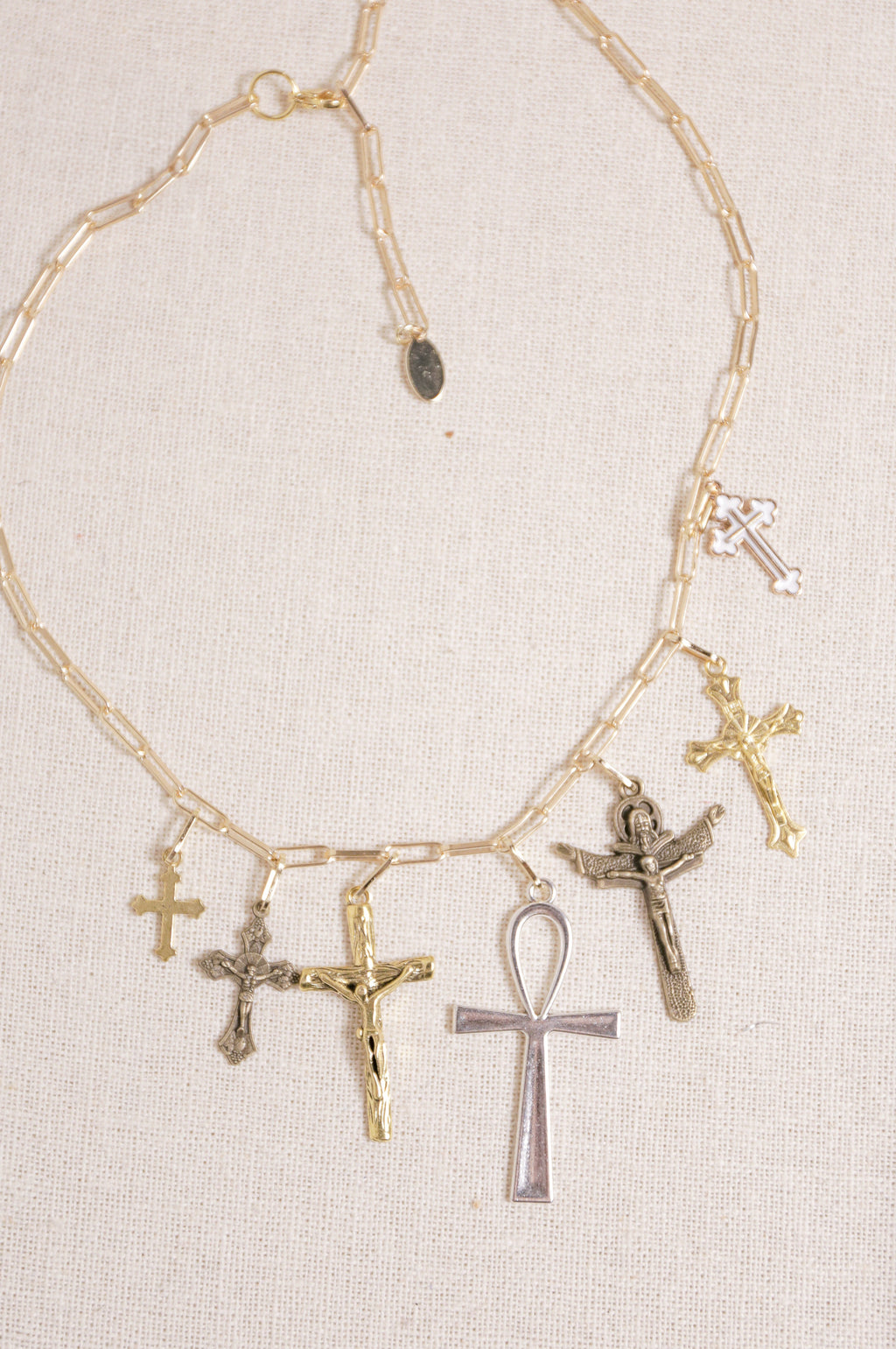 Cross Charm Necklace | One-of-a-Kind