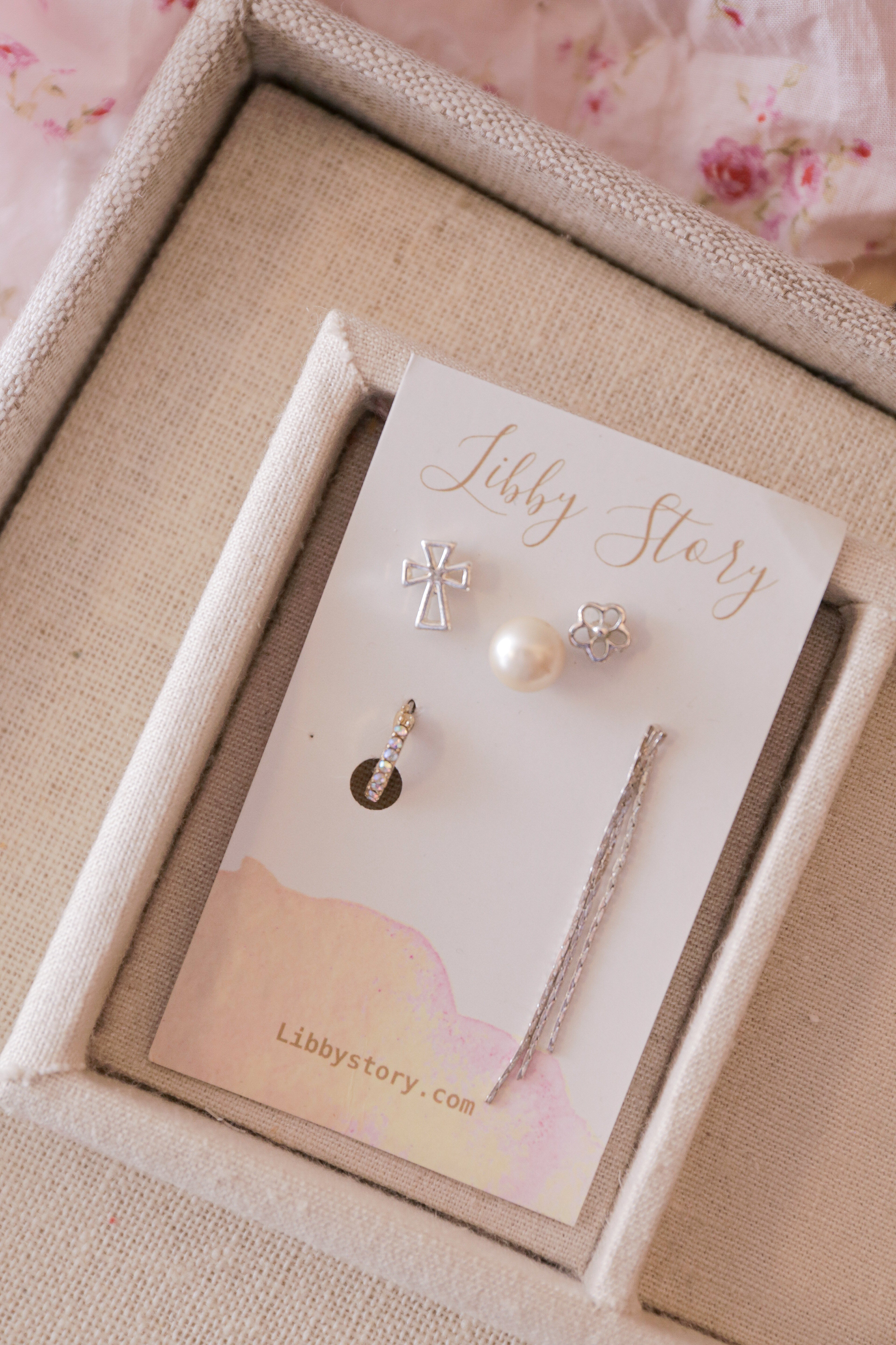 Silver Cross Singles Earring Set | One-of-a-Kind
