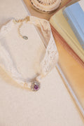 Not Your Grandmother's Earring Lace Necklace | One-of-a-Kind