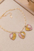 Cover Me Up Quilt Charm Necklace | One-of-a-Kind