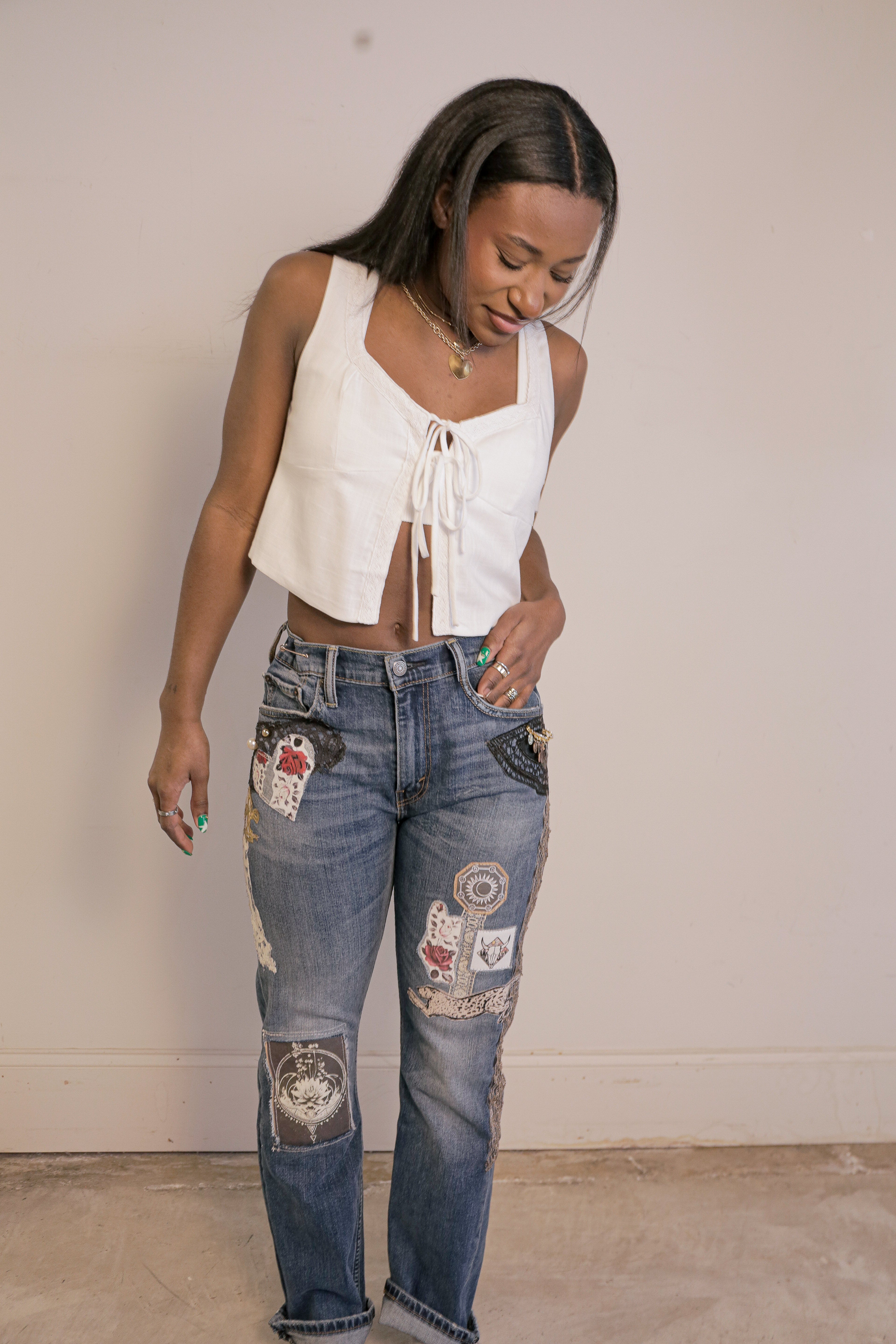 Levi x Libby Story Patchwork Denim | One-of-a-Kind