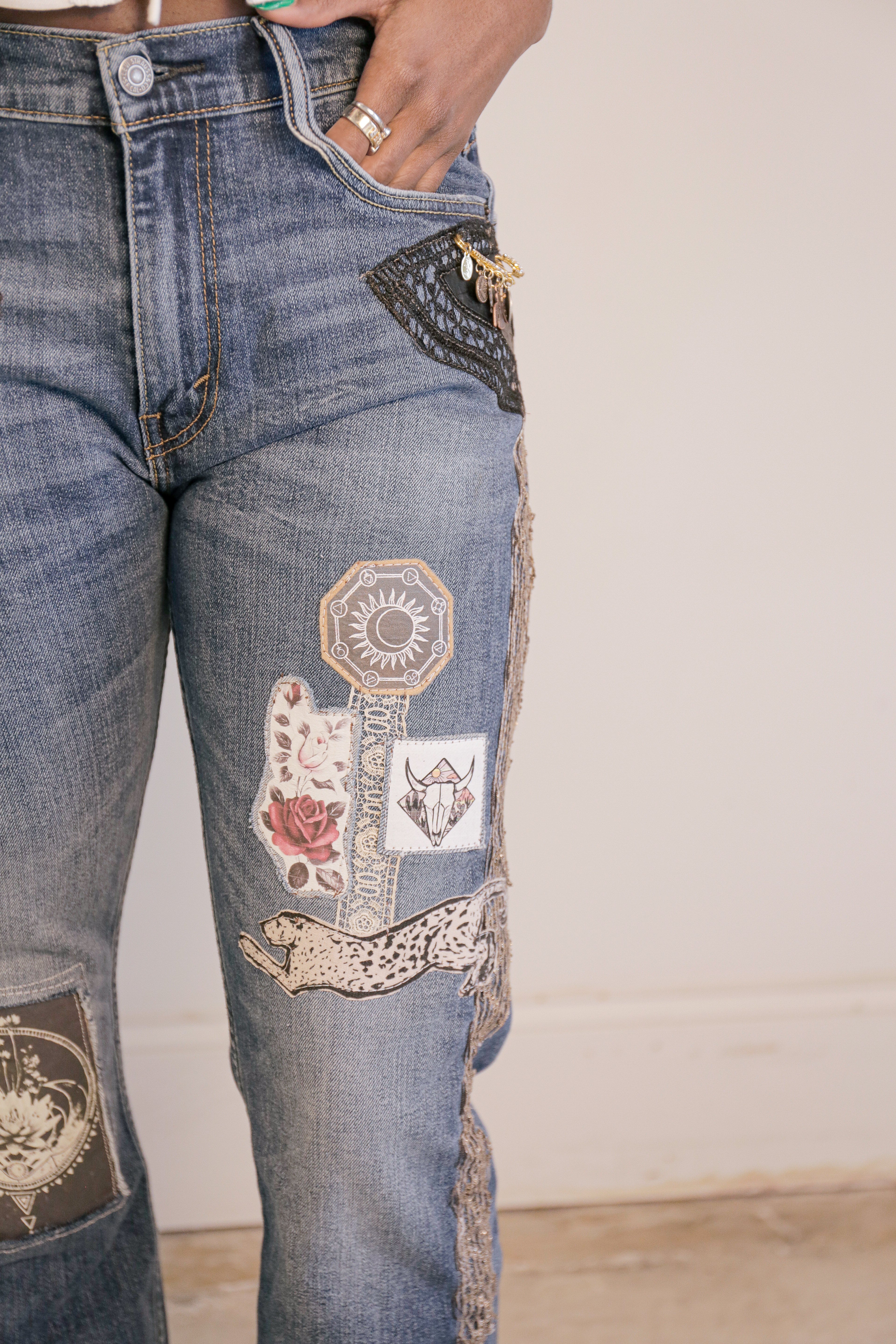 Levi x Libby Story Patchwork Denim | One-of-a-Kind