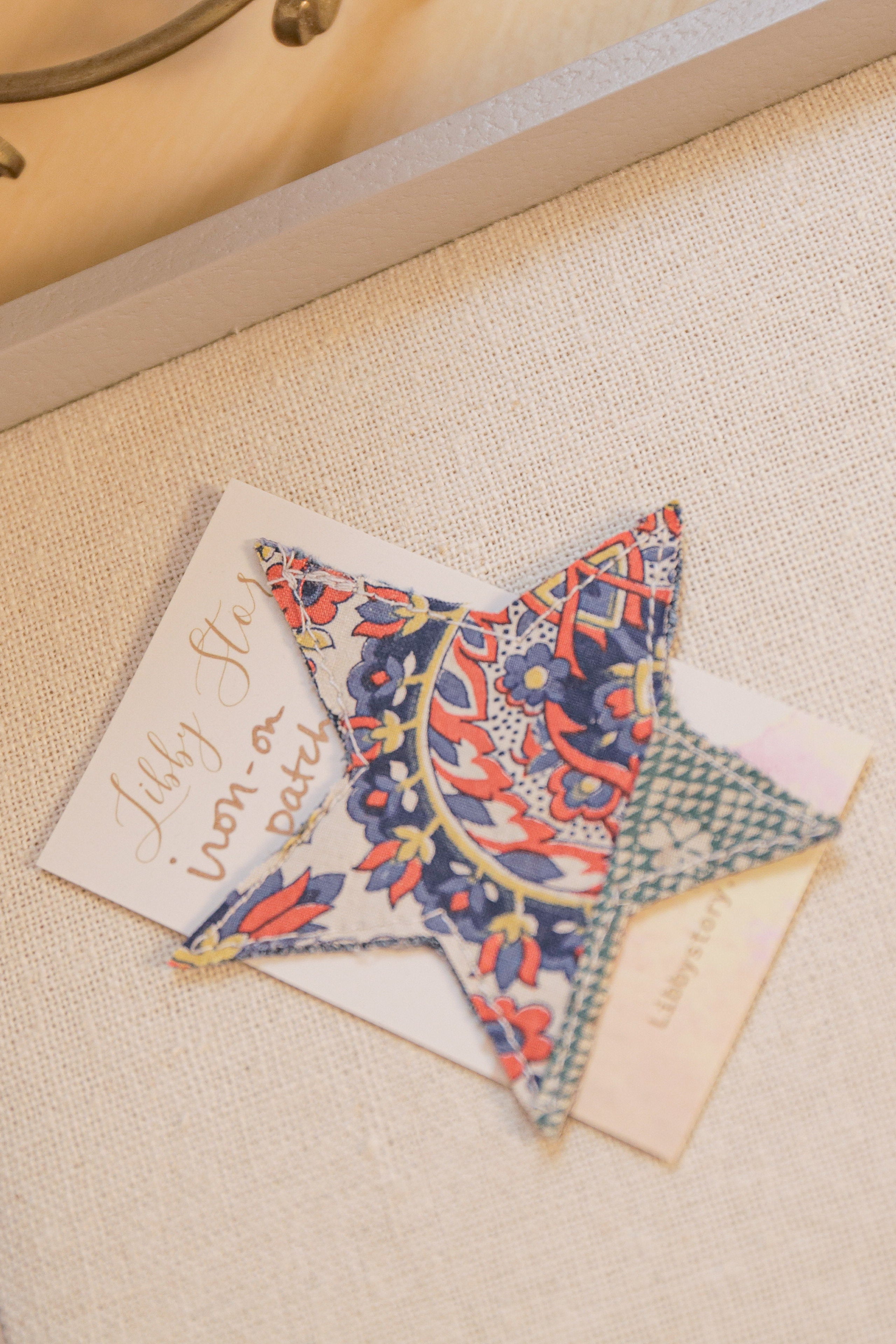 Libby Story Medium Star Patch