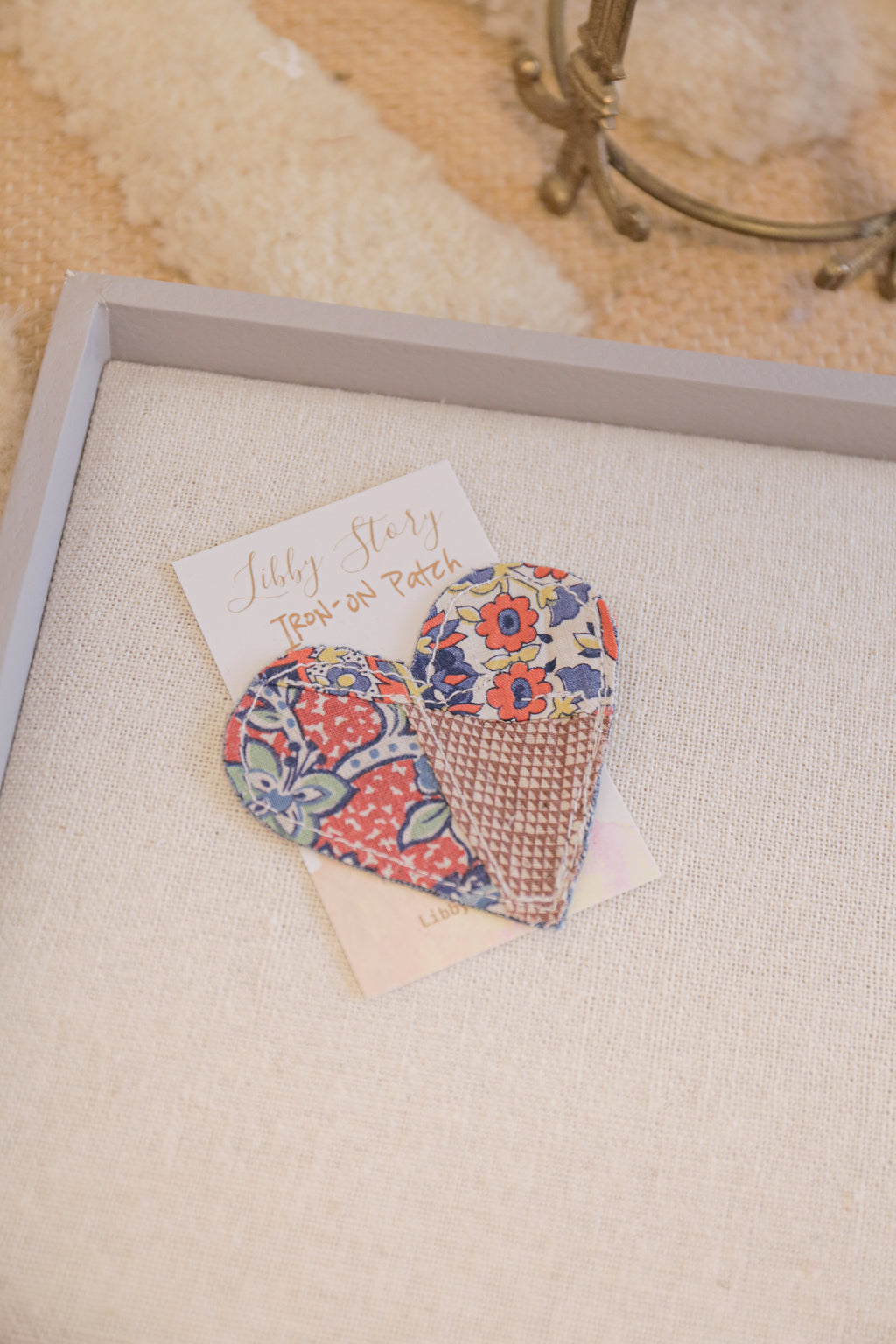 Libby Story Medium Heart Patch