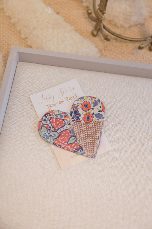 Libby Story Medium Heart Patch