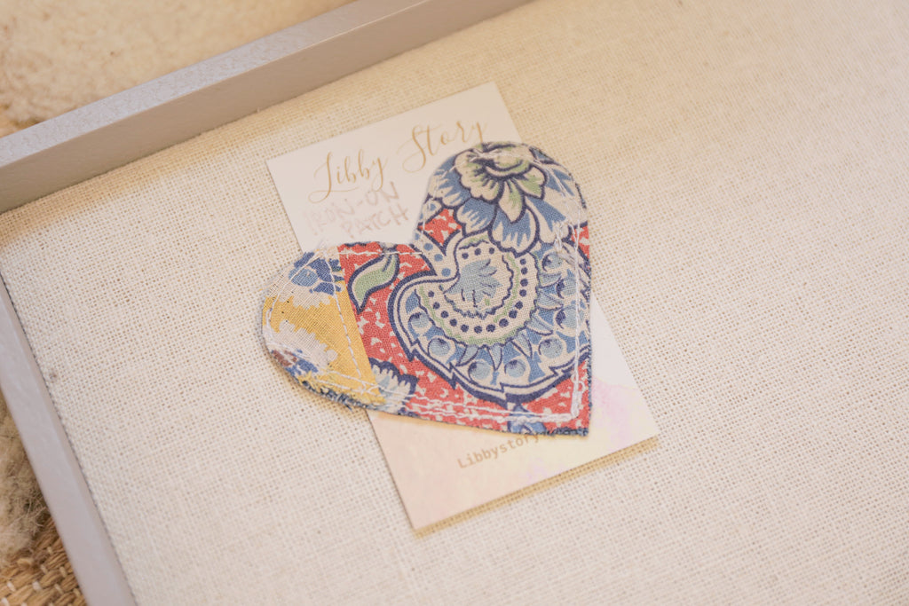 Libby Story Medium Heart Patch