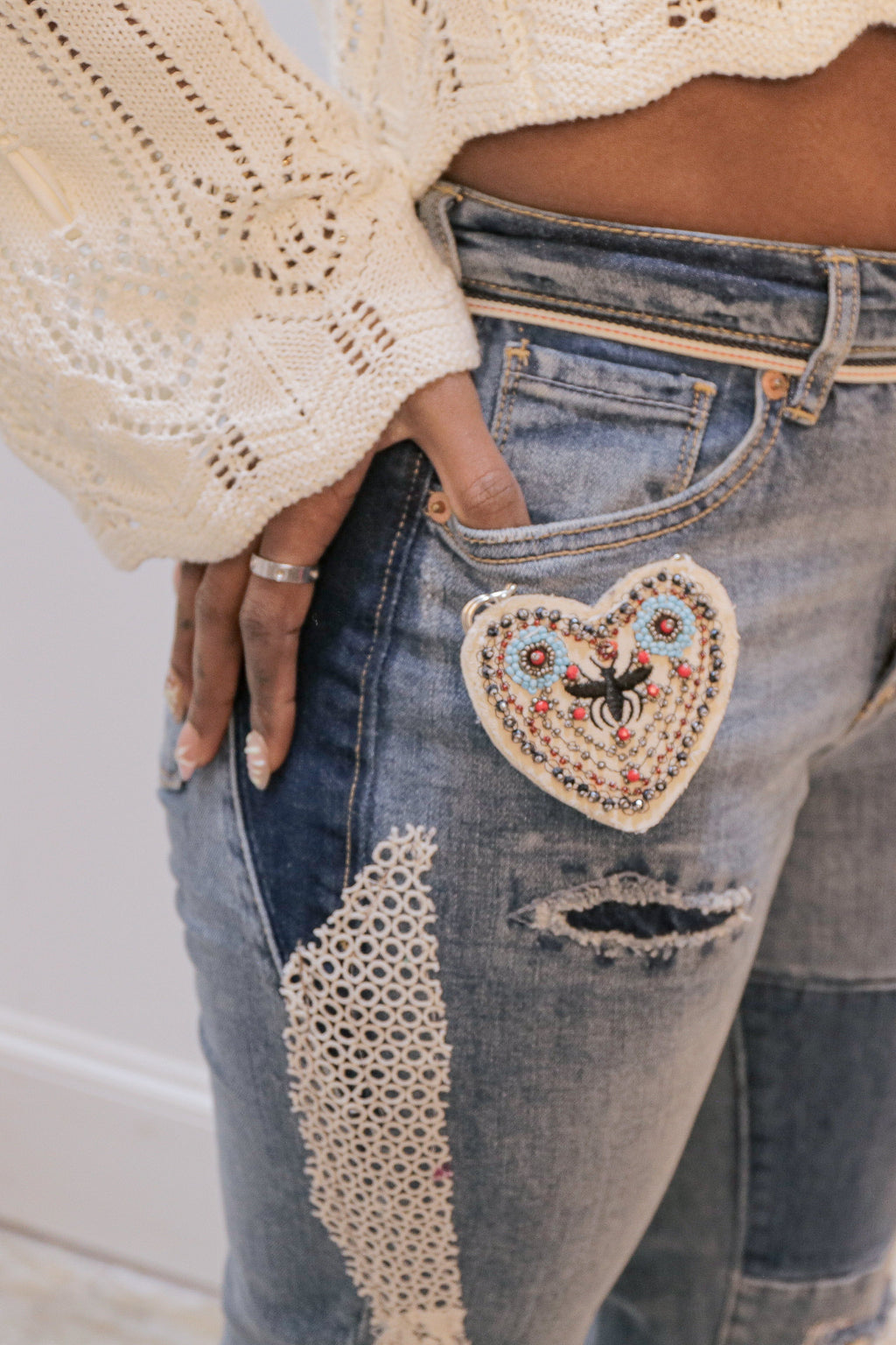 Libby Story X Articles of Society Patchwork Jeans | One-of-a-Kind