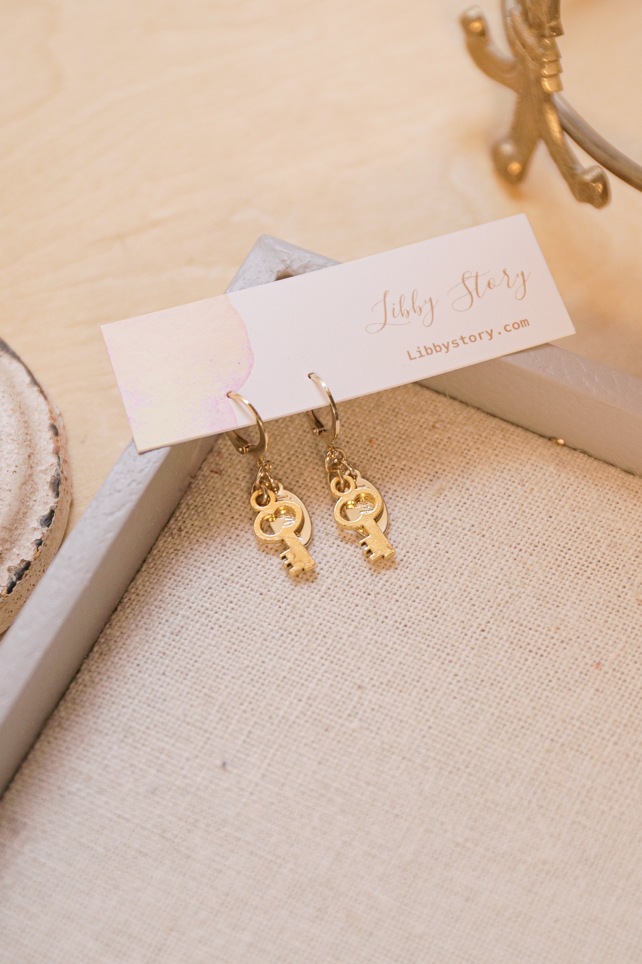 Keyed Up Earrings