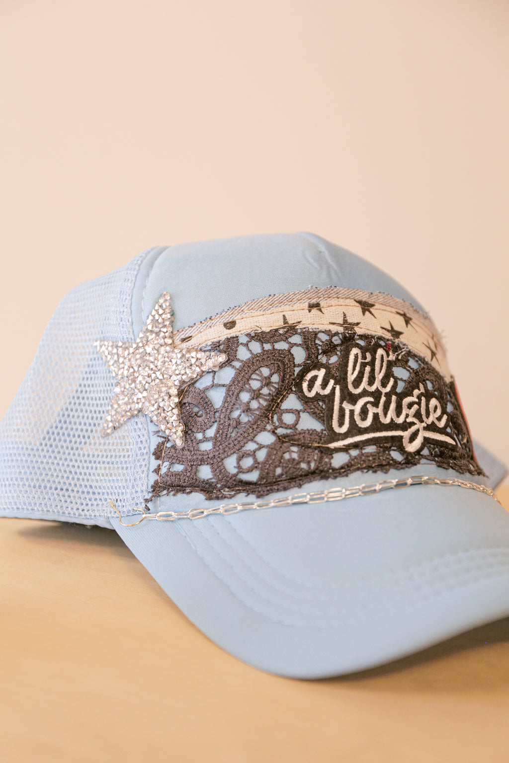 Lacey Bougie Patch Trucker Hat | One-of-a-Kind