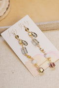 Enchanted Faceted Handmade Glass Earrings
