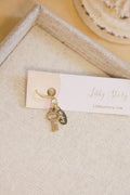 Keyed Up Clip-On Gold Plated Charm