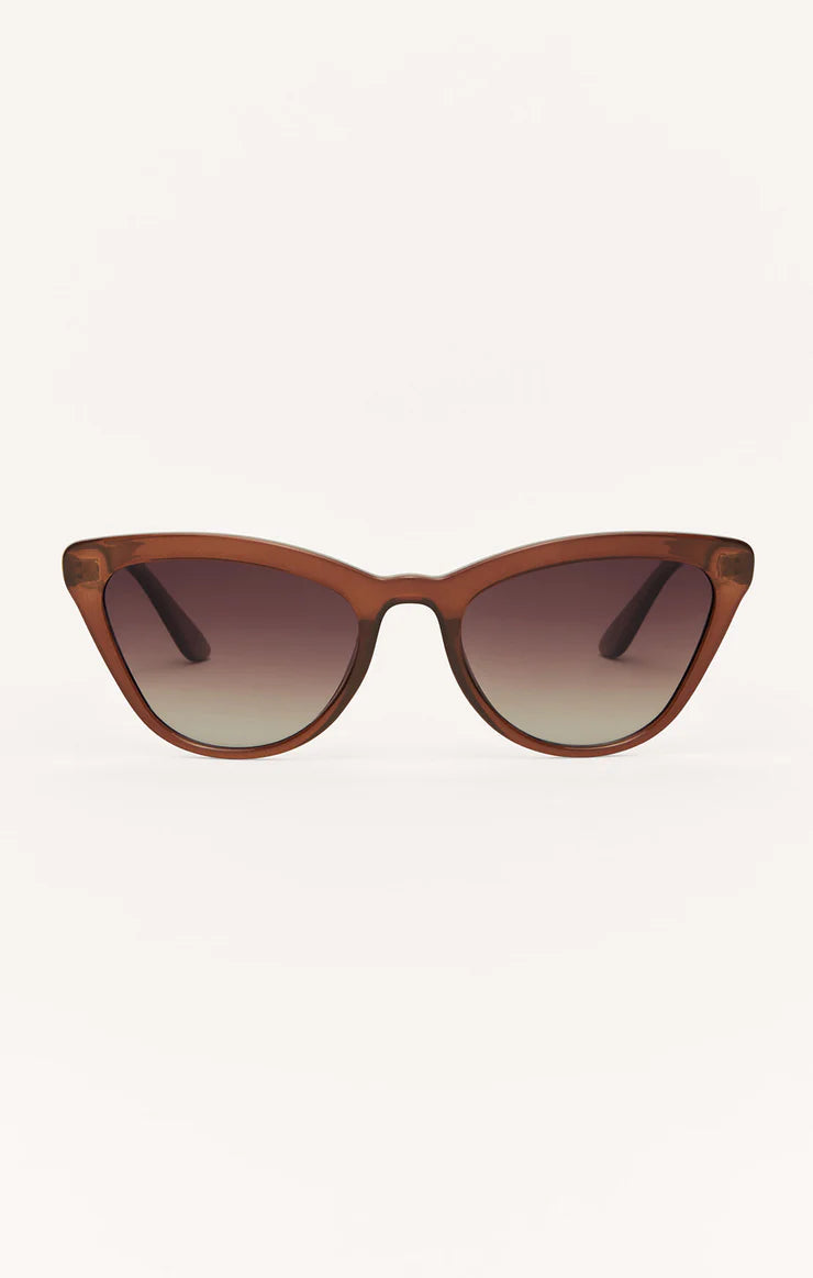 Z Supply Rooftop Chestnut Sunglasses