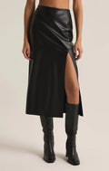 Metropolitan Leather Skirt Black ZSupply