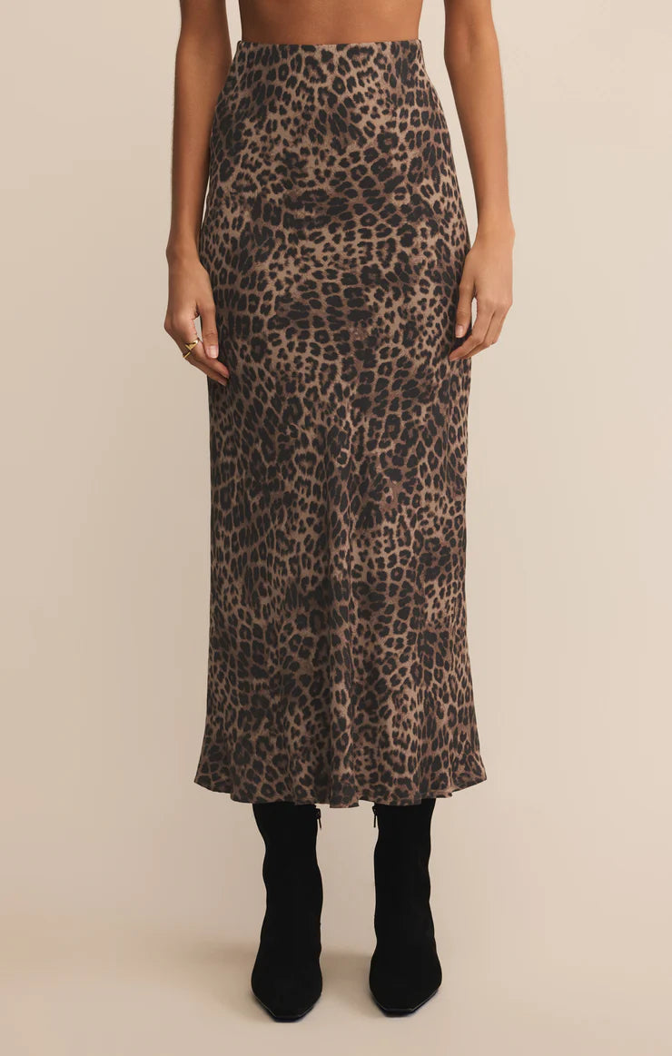Z Supply Izabel Luxe Satin Skirt