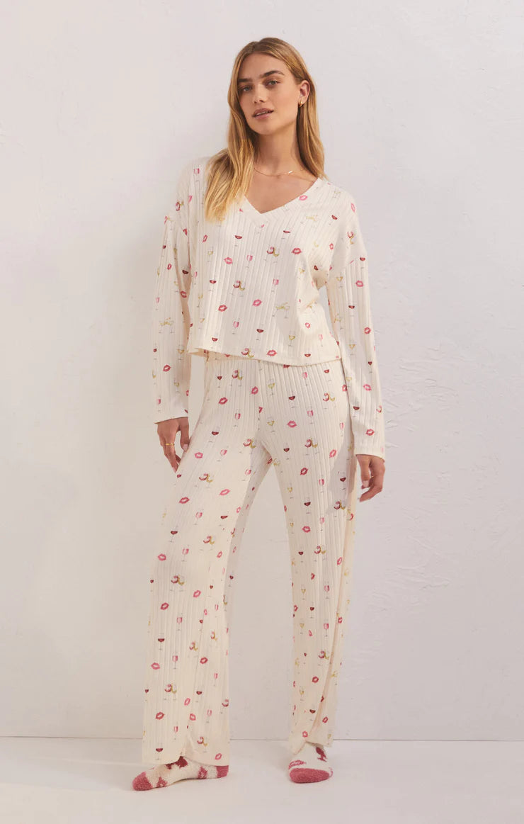 Z Supply Dawn Wine Pant