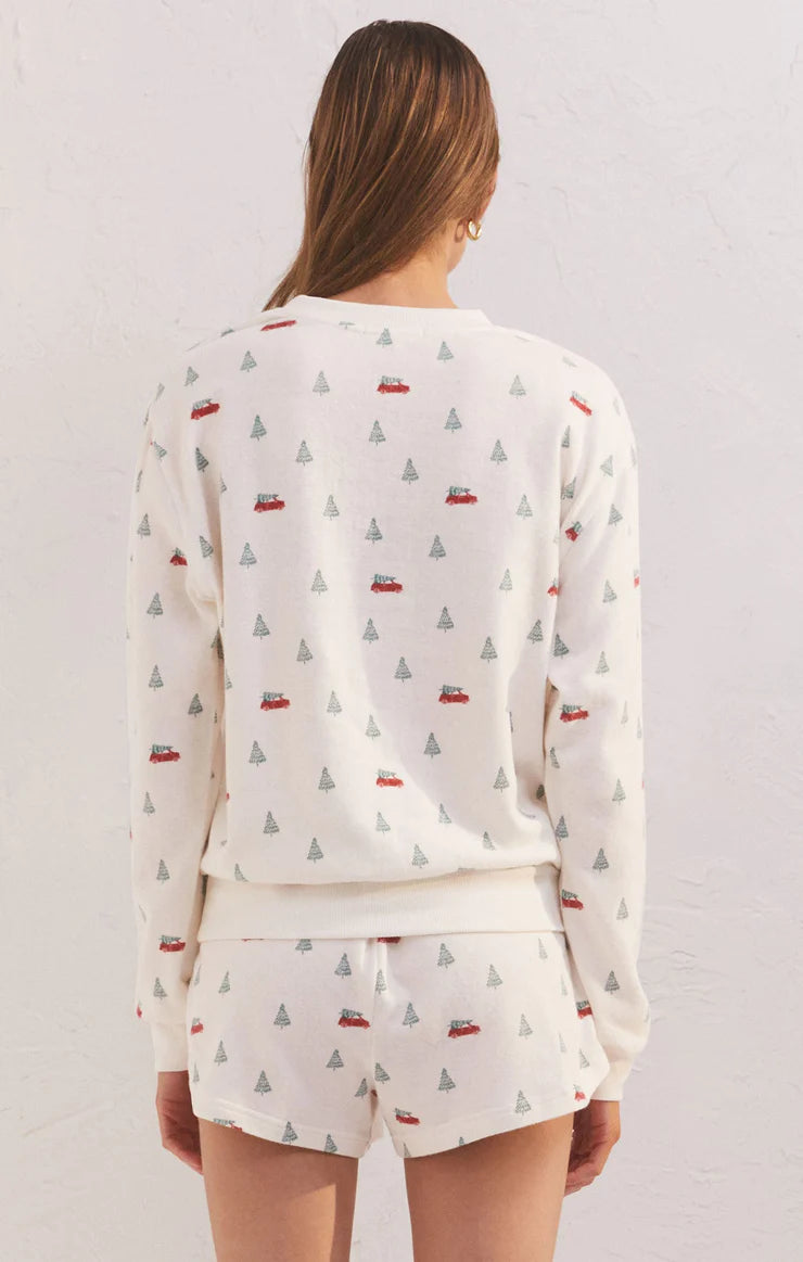 Z Supply Classic Tree Long Sleeve Top